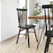 Flash Furniture Black Commercial Wooden Spindle Back Chairs, PK 2 ZH-8101WR-BK-2-GG - alternate 4